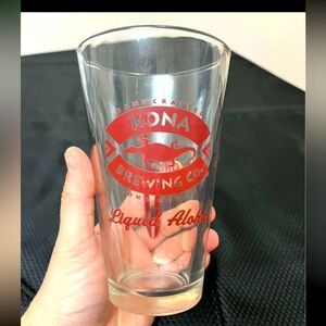 Kona Brewing Company Liquid Aloha Longboard Pint Glass